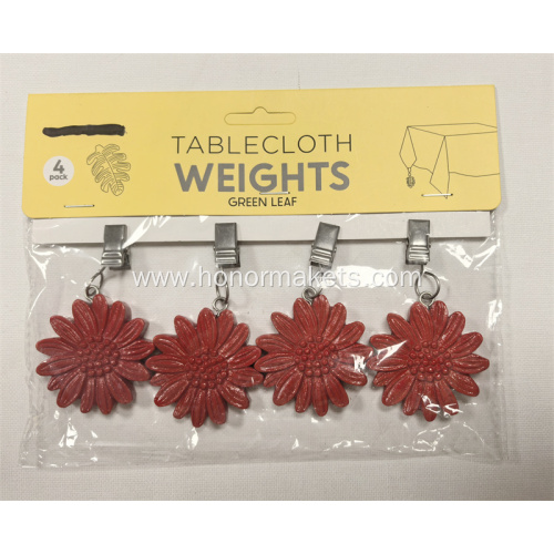 Easter Flower Tablecloth Clip